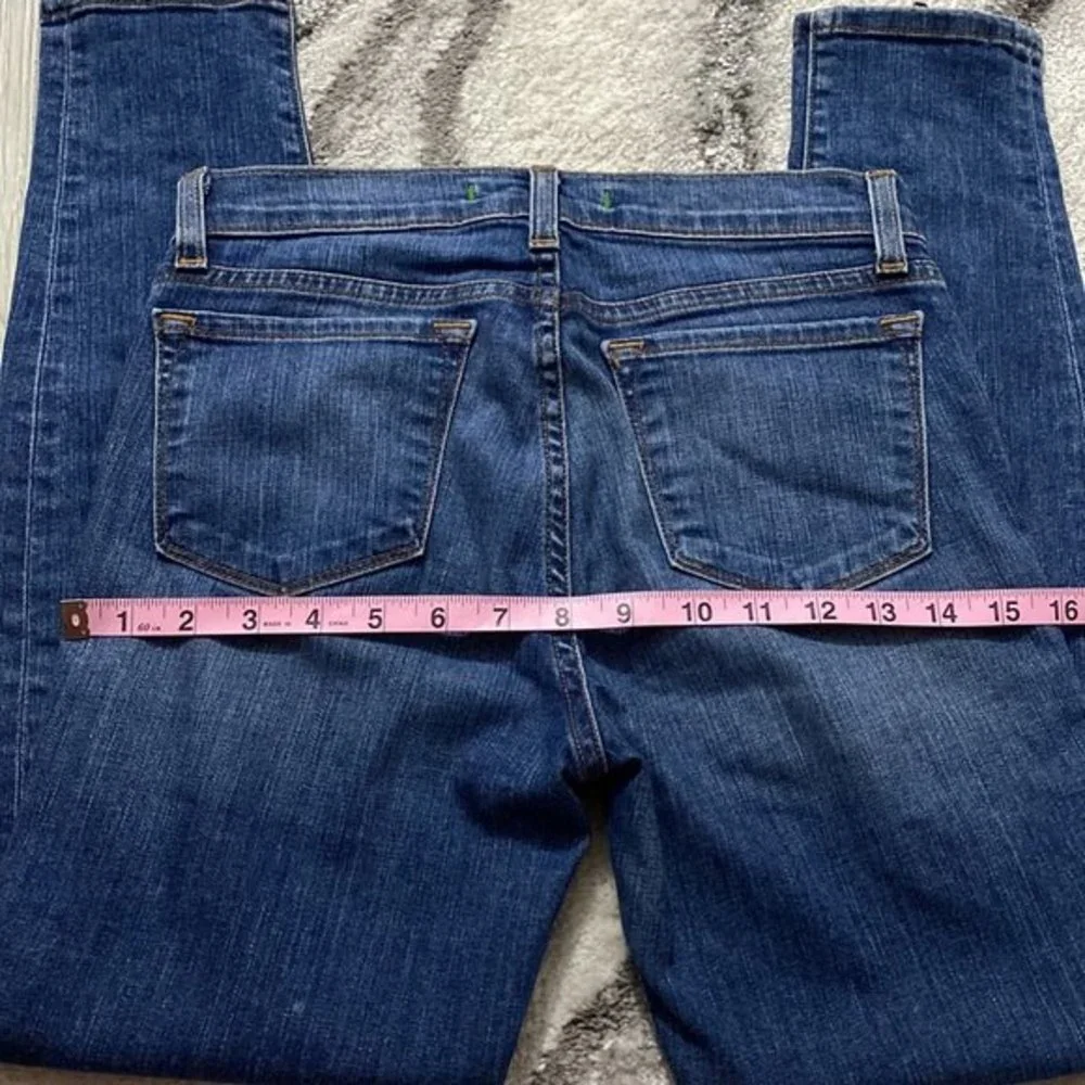 J BRAND Jeans Antigua Cropped Jeans Size 26 Zipper Back Summer Y2K Capri